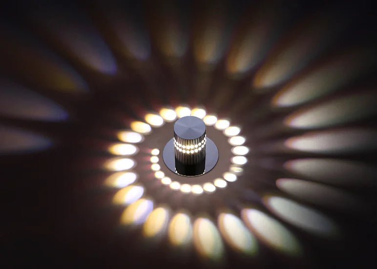 eenvoudige sfeervolle LED wandlamp (7 kleuren) - Triassure