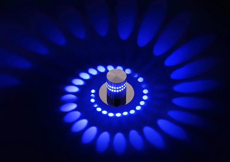 eenvoudige sfeervolle LED wandlamp (7 kleuren) - Triassure