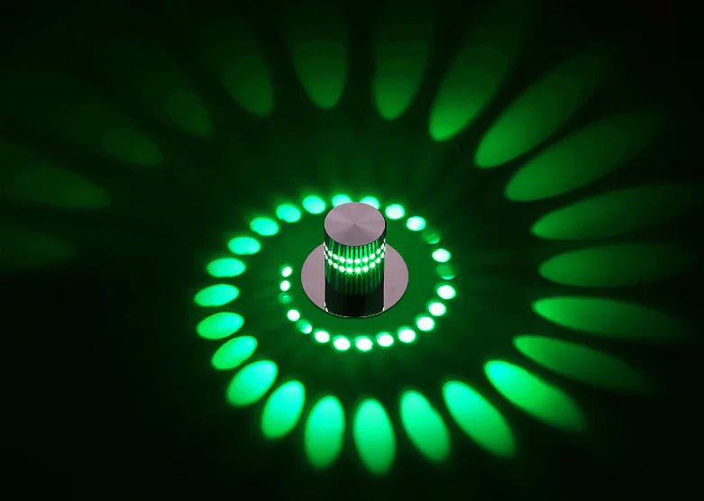 eenvoudige sfeervolle LED wandlamp (7 kleuren) - Triassure