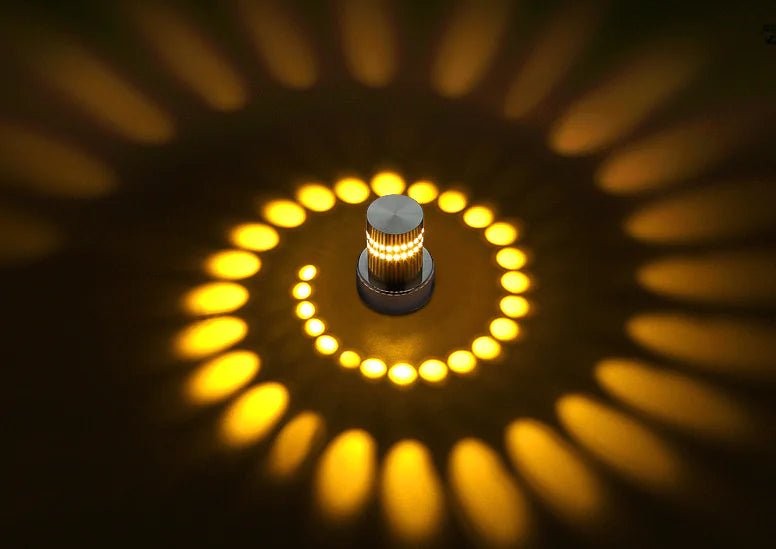 eenvoudige sfeervolle LED wandlamp (7 kleuren) - Triassure